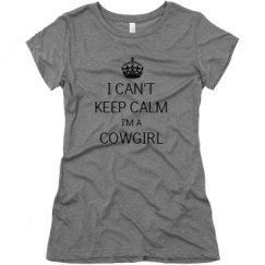 Ladies Slim Fit Super Soft Triblend Tee