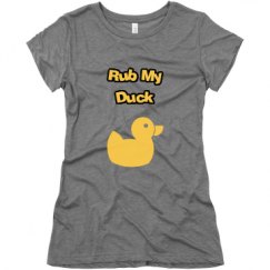 Ladies Slim Fit Super Soft Triblend Tee