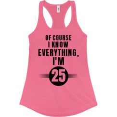 Ladies Slim Fit Racerback Tank Top