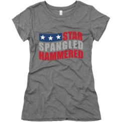 Ladies Slim Fit Super Soft Triblend Tee