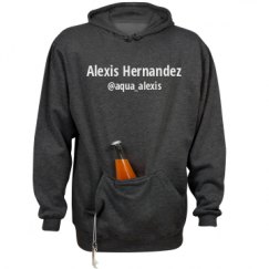 Unisex Beer Holder Tailgate Hoodie