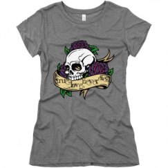 Ladies Slim Fit Super Soft Triblend Tee