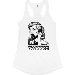 Ladies Slim Fit Racerback Tank Top