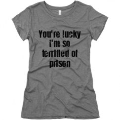 Ladies Slim Fit Super Soft Triblend Tee