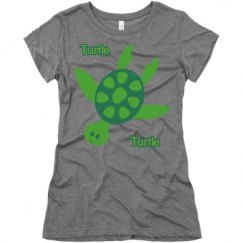 Ladies Slim Fit Super Soft Triblend Tee