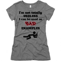 Ladies Slim Fit Super Soft Triblend Tee