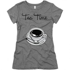 Ladies Slim Fit Super Soft Triblend Tee
