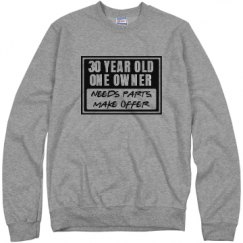 Unisex Ultimate Cotton Crewneck Sweatshirt