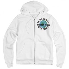 Unisex Fleece Full Zip Midweight Hoodie