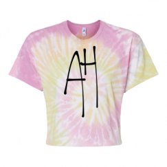 Women's Tie Dye Crop Top Tee