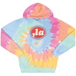 Unisex Tie-Dye Fleece Hoodie