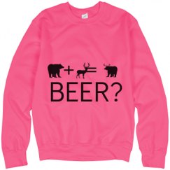 Unisex Neon Crewneck Sweatshirt