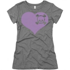 Ladies Slim Fit Super Soft Triblend Tee