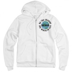 Unisex Fleece Full Zip Midweight Hoodie