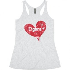 Ladies Slim Fit Super Soft Racerback Triblend Tank