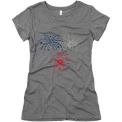 Ladies Slim Fit Super Soft Triblend Tee