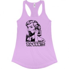 Ladies Slim Fit Racerback Tank Top