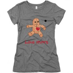 Ladies Slim Fit Super Soft Triblend Tee