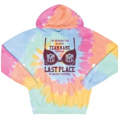 Unisex Tie-Dye Fleece Hoodie