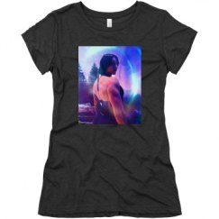 Ladies Slim Fit Super Soft Triblend Tee