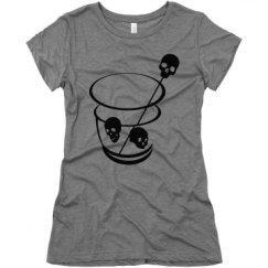 Ladies Slim Fit Super Soft Triblend Tee