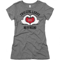 Ladies Slim Fit Super Soft Triblend Tee