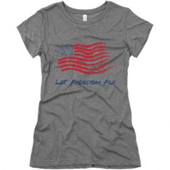 Ladies Slim Fit Super Soft Triblend Tee