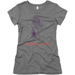 Ladies Slim Fit Super Soft Triblend Tee