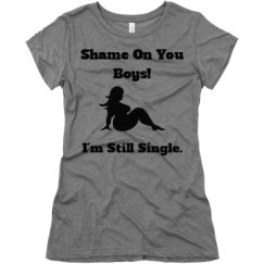 Ladies Slim Fit Super Soft Triblend Tee